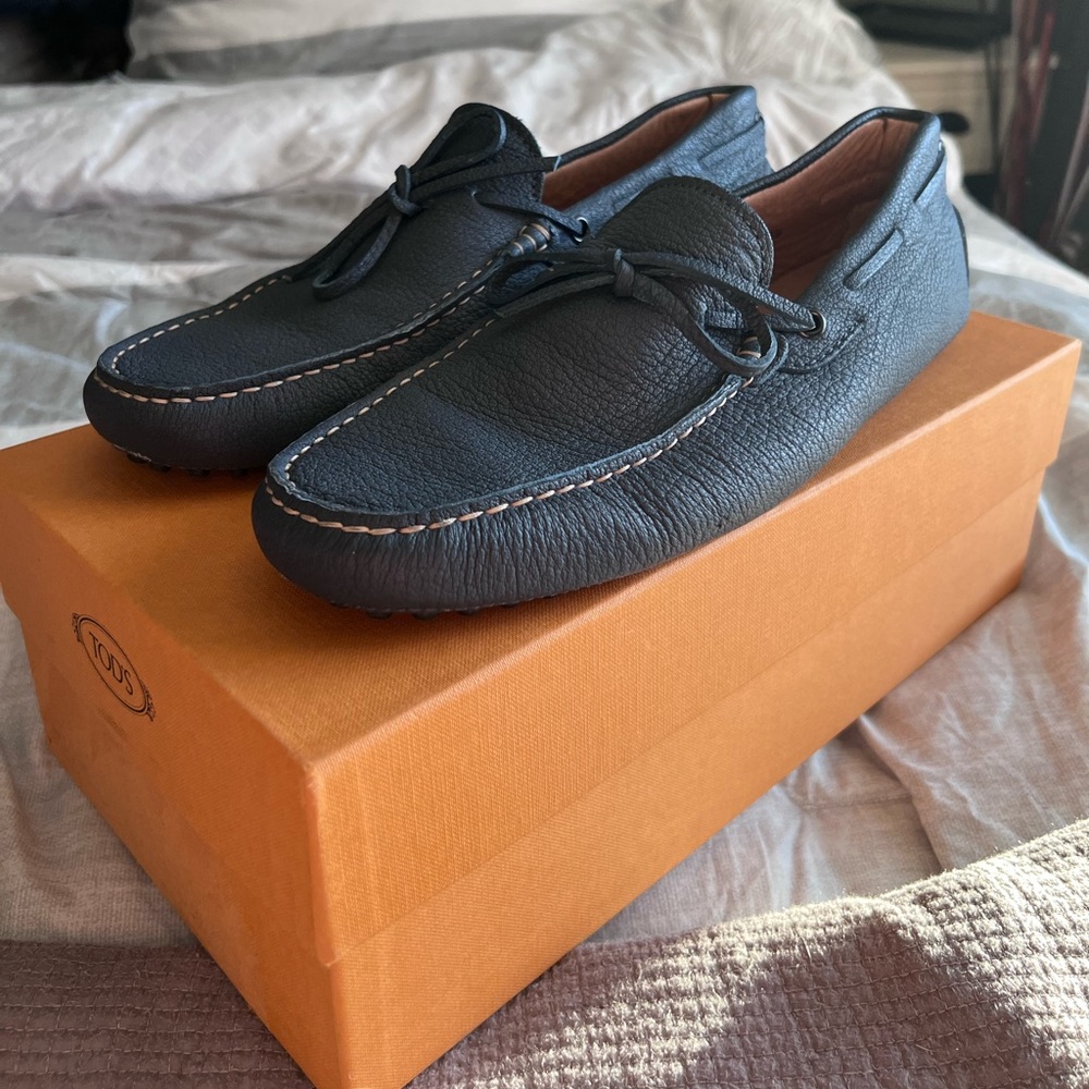 Leather Tods gommino driving shoe